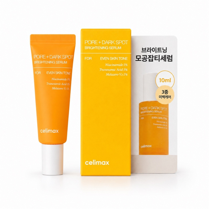 Celimax Сыворотка для выравнивания тона и рельефа кожи Pore+Dark Spot Brightening Serum 10 мл