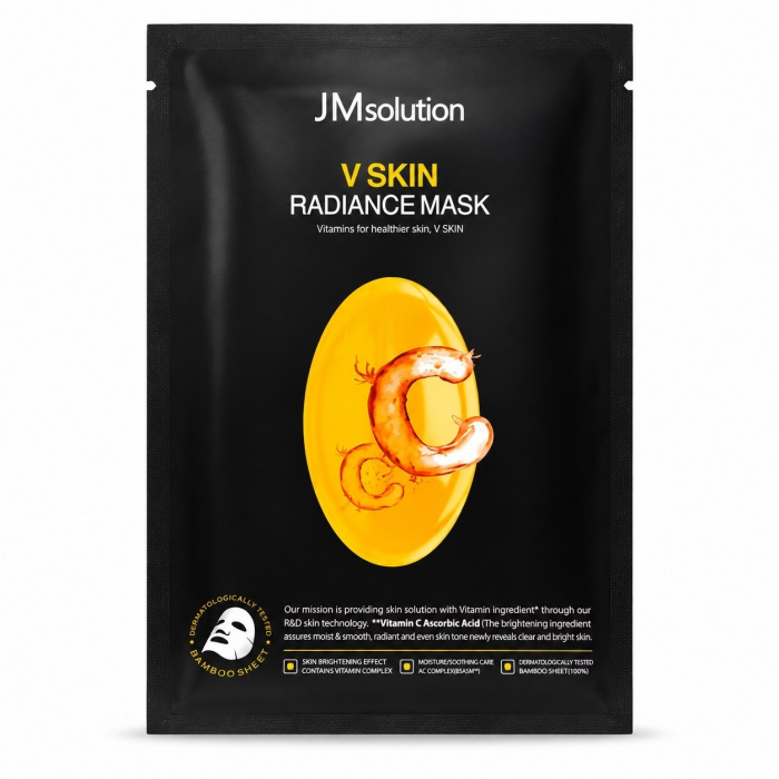 JMsolution Ревитализирующая тканевая маска с антиоксидантами V Skin Radiance Mask 30 мл