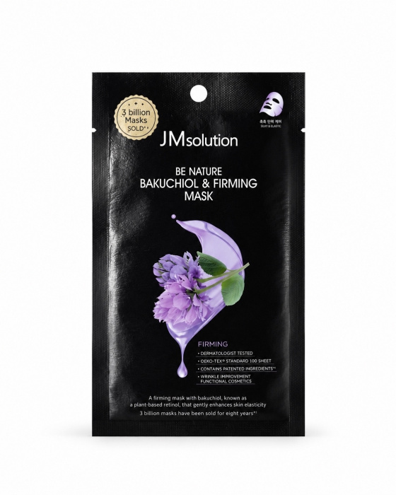 JMsolution Укрепляющая маска с бакучиолом Be Nature Bakuchiol & Firming Mask 24 мл