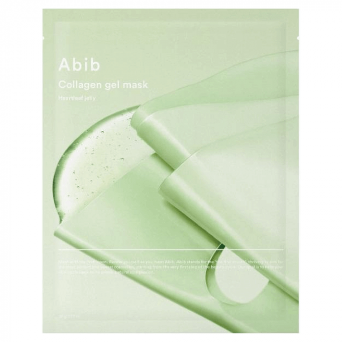 Abib Гидрогелевая маска с коллагеном и хауттюйнией Collagen Gel Mask Heartleaf Jelly 35 гр