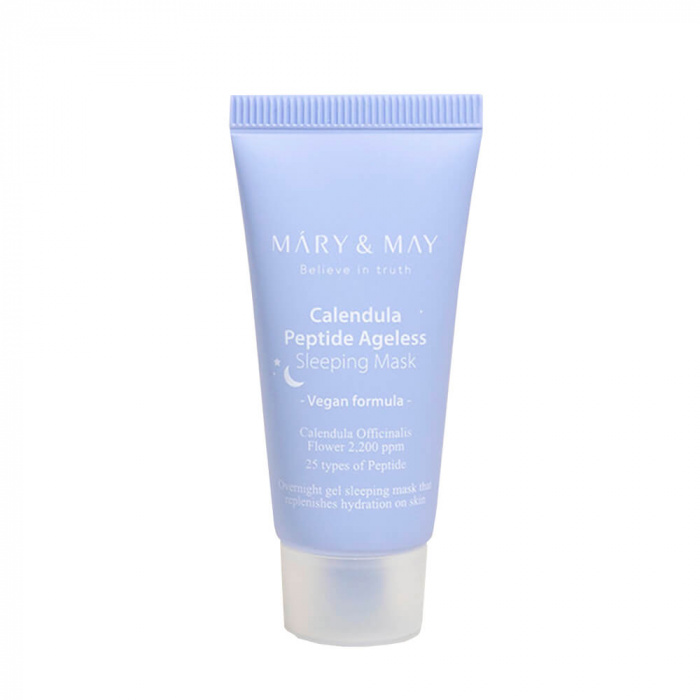 Mary&May Маска ночная с календулой и пептидами Calendula Peptide Ageless Sleeping Mask 30г