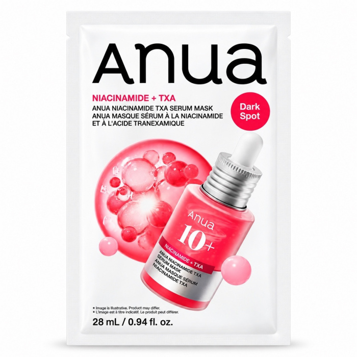 ANUA Осветляющая тканевая маска с транексамовой кислотой Niacinamide TXA Serum Mask 28 мл